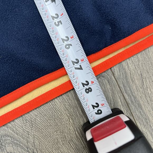 Columbia 1/2 Fleece Jacket Size Medium Mens Yellow Blue Sequoia Grove $60 - Picture 4 of 13